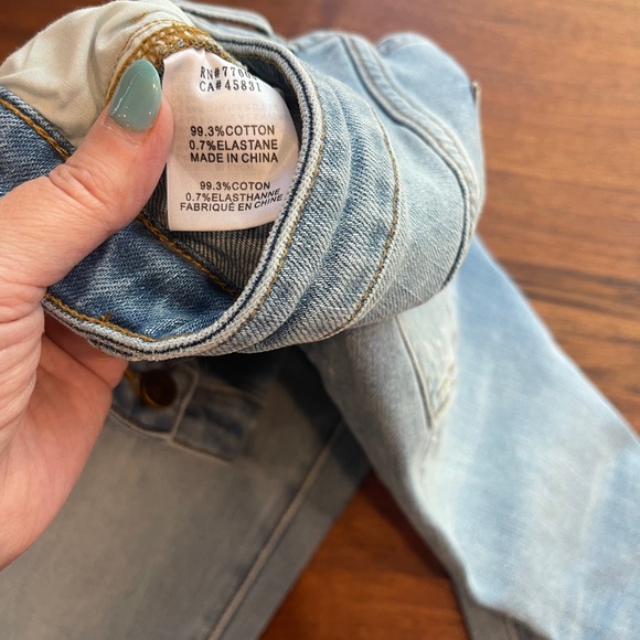 Sandrine Rose Super Flair Distressed Jeans in Rock - 31 - Picture 5 of 6